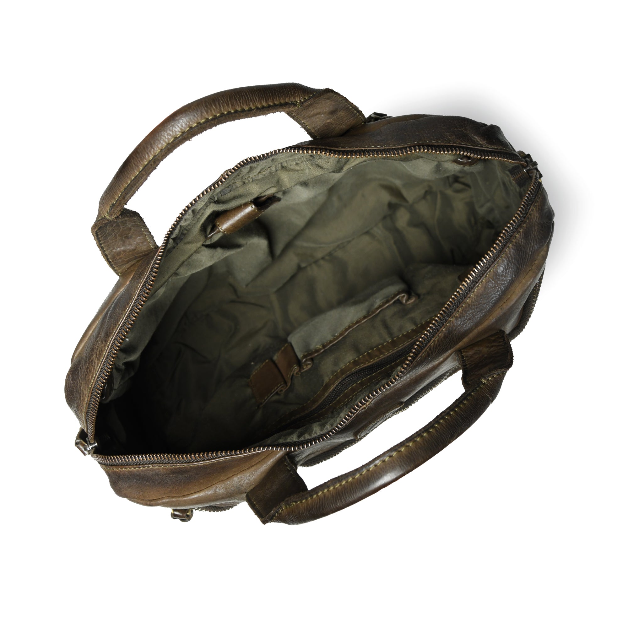 Voyager Vintage Leather Laptop Bag